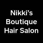 Nikki's Boutique hair salon logo