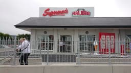 Supermac's & Papa John's Larkin's Cross logo