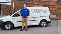 White Owl Cleaning ltd logo