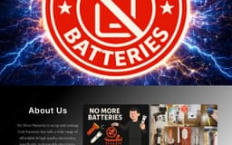 No More Batteries logo