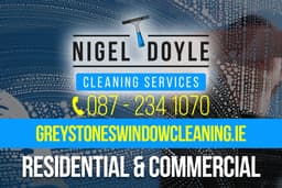 Greystones Window Cleaning - Nigel Doyle logo