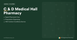 C & D Medical Hall Limited logo