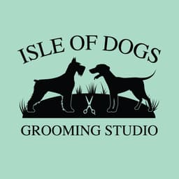 Isle of Dogs-Grooming studio logo