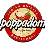 Poppadom Indian Castletroy logo