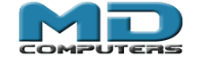 MD Computers logo