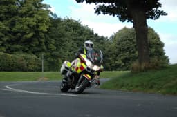 Blood Bike Leinster logo