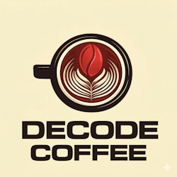 DeCode Coffee The Mall logo