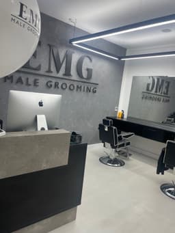 E M G Male Grooming logo