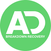 Ad Breakdown Recovery M6 Motorway logo
