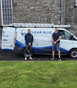 Clear Blue Cleaning logo