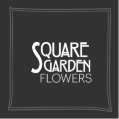 Square Garden Flowers logo