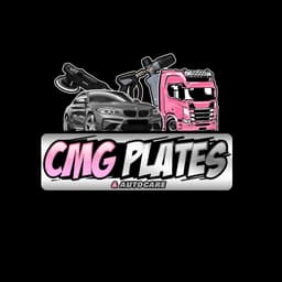 CMG Plates & Autocare logo
