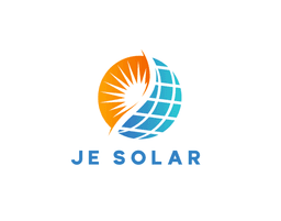 JE Solar logo