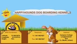 Happyhounds Dog Boarding Kennels logo