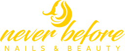 Never Before nails & Brows logo