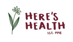 Here's Health Store & Cafe logo
