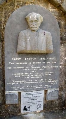 Percy French Memorial Stone logo