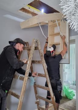 AOS Attic ladders & flooring logo