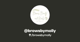 Brows and Nails by Molly logo