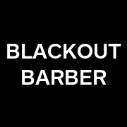 BLACKOUT Barber logo