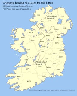 Cheapest Oil Ireland logo
