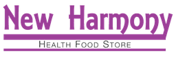 New Harmony Health Food Store logo