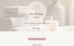 The Elysium Clinic logo