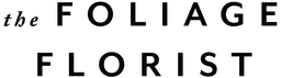 The foliage florist logo