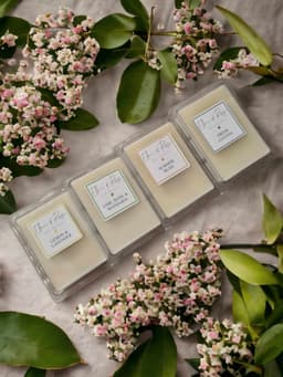 Ellen and Rose Luxury Candles and wax mellts logo