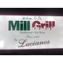 Mill Grill by Luciano's logo
