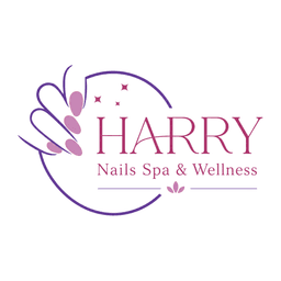 Harry nails spa and wellness logo