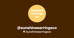 Sunshine Earrings Co. logo