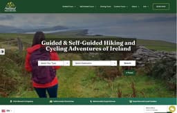 Ireland Walk Hike Bike logo