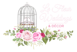 Le Fleur Weddings & Decor logo
