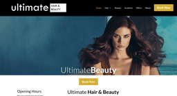 Ultimate Hair & Beauty logo