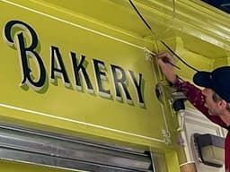 AG Signs - Hand painted & Gold Leaf logo