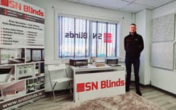 SN Blinds logo