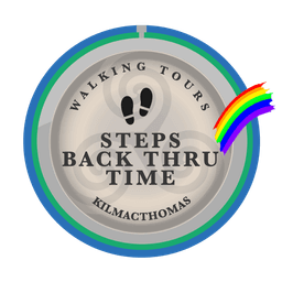 StepsBackThruTime walking tours logo