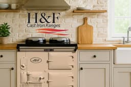 H & F Cookers logo