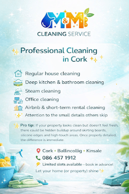 M&M Cleaning Service Ballincollig logo