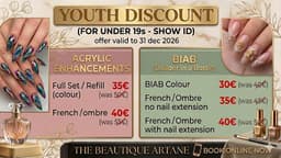 The Beautique Nails and Beauty logo