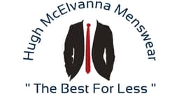 Hugh McElvanna Menswear logo