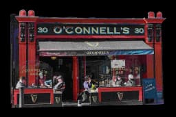 O'Connell's bar, Dublin logo
