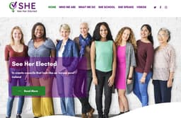 See Her Elected logo