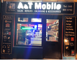 A&T Mobile Cootehill logo