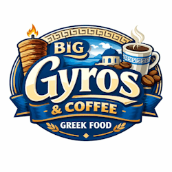 Big Gyros & Coffee logo
