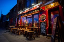 The Brass Monkey Restaurant and Wine Bar logo