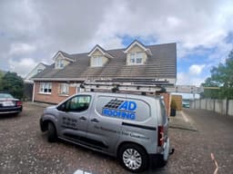 AD Roofing logo