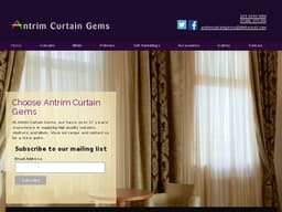 Antrim Curtain Gems logo