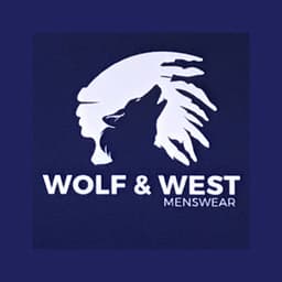 Wolf & West Menswear logo